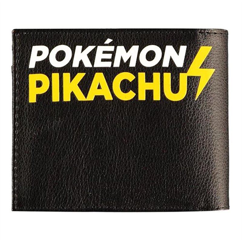Image secondaire de Difuzed Pika #025, Accessoire de Voyage -Portefeuille à Double pli Mixte, Noir, Taille Unique