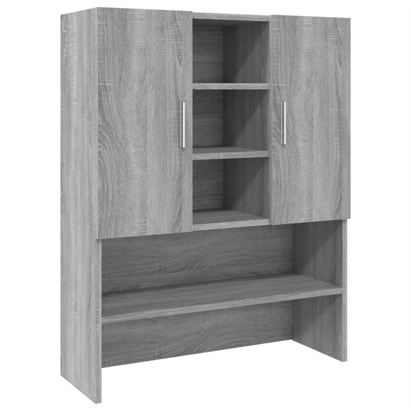 Meuble pour machine à laver Sonoma gris 70,5x25,5x90 cm