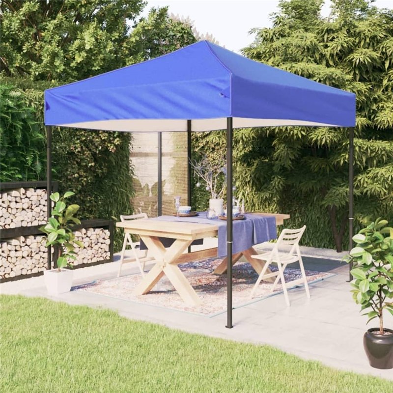Image secondaire de Tente de réception pliable Bleu 3x3 m