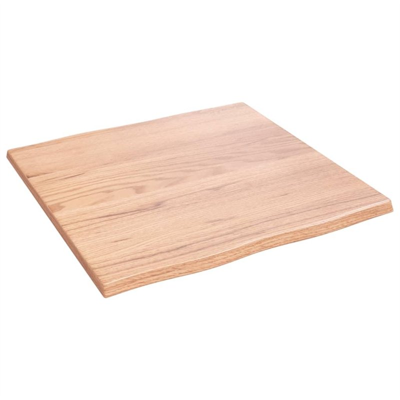 Image secondaire de vidaXL Dessus de Table, Remplacement du Plateau de Table avec Bord Vif, Tableau de Bricolage, Bois Chêne Massif Traité Bordure A