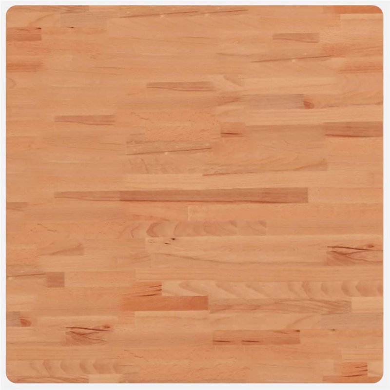 vidaXL Dessus de Table, Plateau de Table de Remplacement, Dessus de Table Basse Salle de Séjour Intérieur, 70x70x4 cm Carré Bois