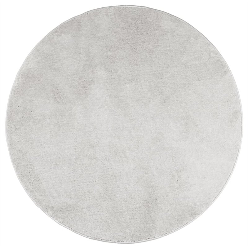 vidaXL Tapis à Poils Courts, Moquette de Sol, Tapis de Zone, Carpette de Salon Chambre à Coucher Salle de Séjour, Moderne, Gris