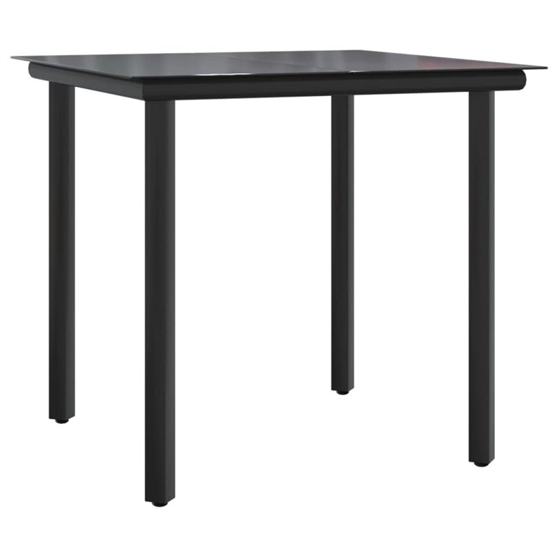 Image secondaire de vidaXL Ensemble à Manger de Jardin avec Coussins 5 pcs, Table et Chaises de Patio, Meubles d'Extérieur Terrasse, Moderne, Marron