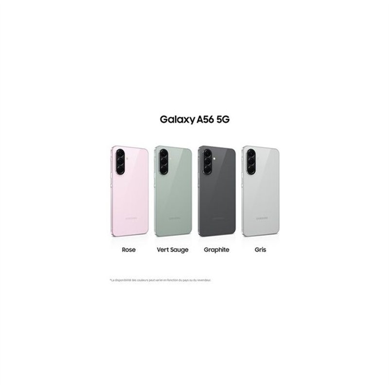 Image secondaire de SAMSUNG Galaxy A56 5G Smartphone 128 Go Gris