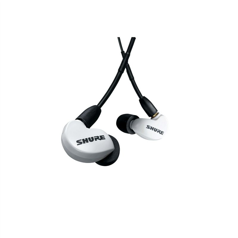 Casque bouton Shure 010-21-134 Blanc Noir