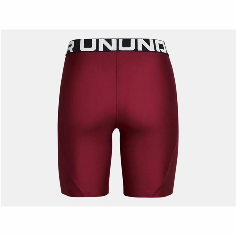 Image secondaire de Leggings de sport pour homme Under Armour Hg 8In Bordeaux Rouge carmin