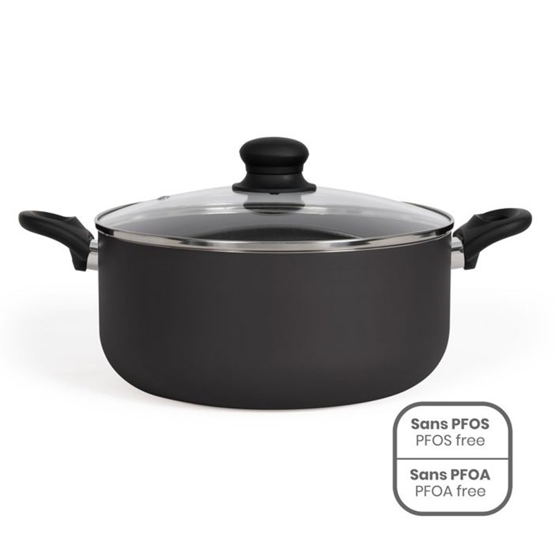 Faitout 28 cm - Livoo - MEP151N - Noir
