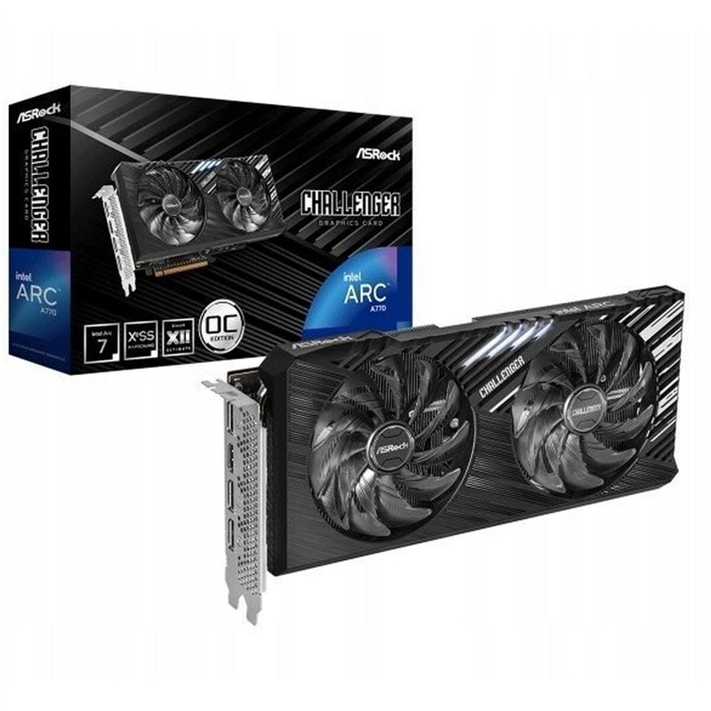 Carte Graphique ASRock Challenger SE Intel ARC A770 16 GB GDDR6