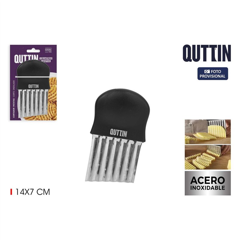 Image secondaire de Découpeur de Pommes de Terre Quttin Acier 14 x 7 cm (36 Unités)