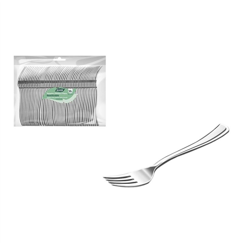 Image secondaire de Ensemble de Fourchettes Algon 18,5 cm 50 Pièces (12 Unités)