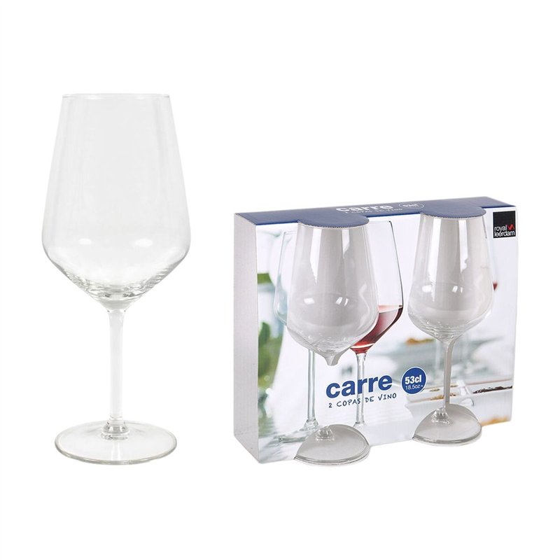 Image secondaire de Set de verres à vin Royal Leerdam Carre 2 Pièces (4 Unités)