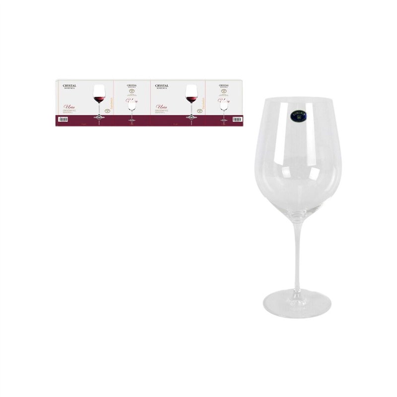 Image secondaire de Set de verres à vin Bohemia Crystal Uria Verre (6 Unités)