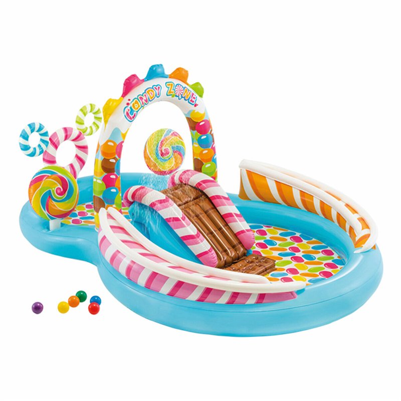 Image secondaire de Pataugeoire gonflable pour enfants Intex 295 x 130 x 191 cm (2 Unités)