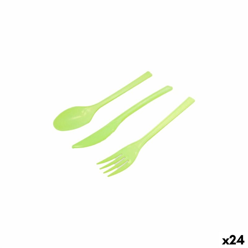 Couverts jetables Algon (24 Unités)