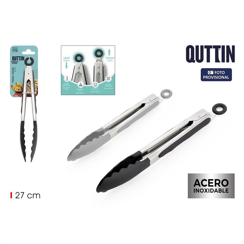 Image secondaire de Pinces de Cuisine Quttin 27 cm 0,6 mm (24 Unités)