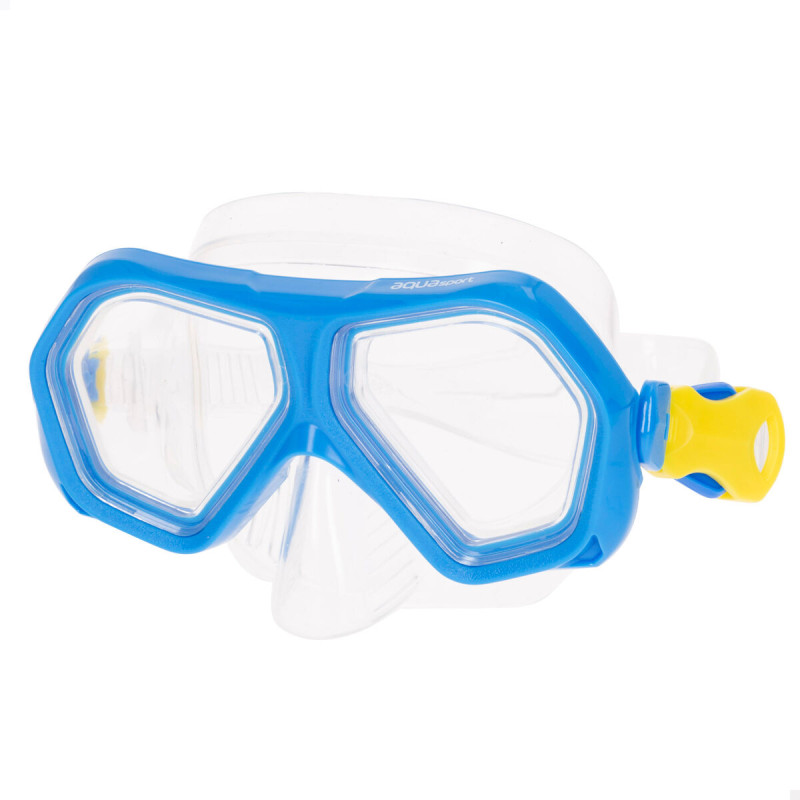Image secondaire de Masque de plongée AquaSport Bleu (6 Unités)