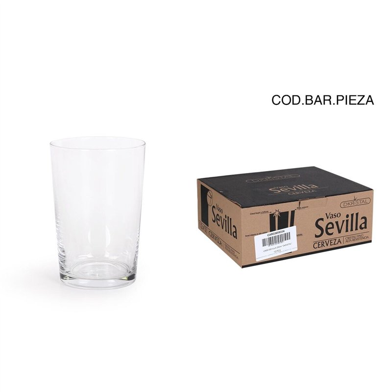 Image secondaire de Set de Verres Dkristal Sevilla 0,25 L (12 Unités)