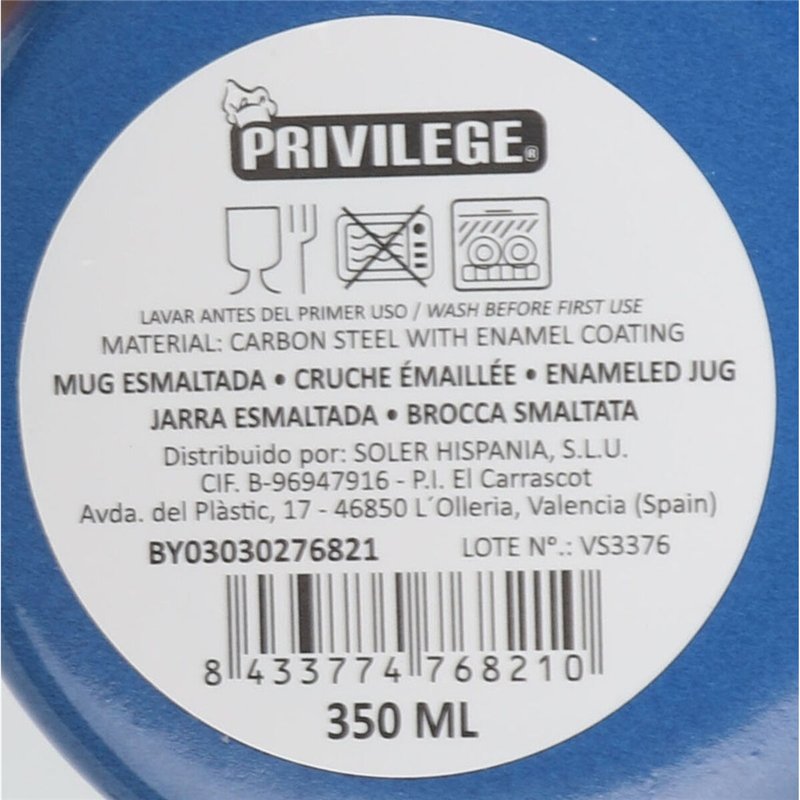 Image secondaire de Tasse mug Privilege 0,35 L (24 Unités)