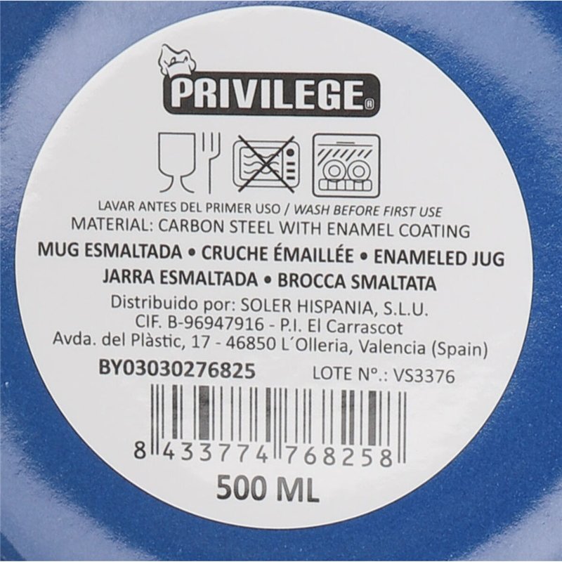 Image secondaire de Tasse mug Privilege 0,5 L (24 Unités)