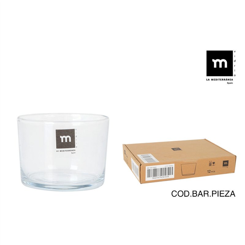 Image secondaire de Verre La Mediterránea Taska 230 ml (12 Unités)