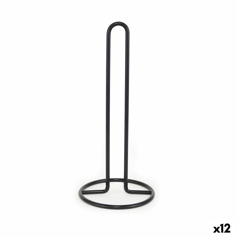 Dérouleur de papier de cuisine Quttin Métal 14 x 14 x 31,5 cm (12 Unités)