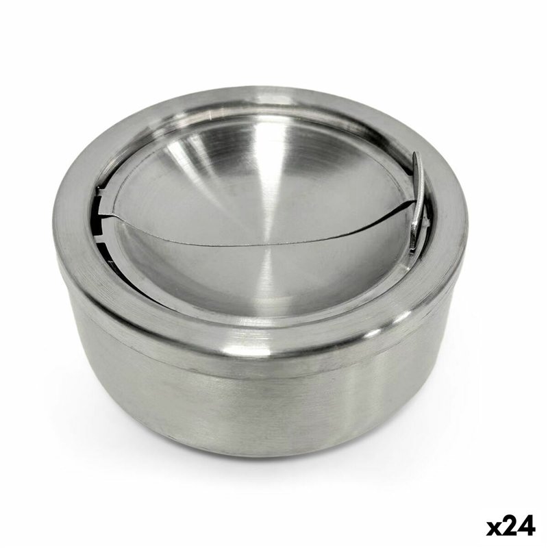 Cendrier Confortime Acier 12 x 5 cm (24 Unités)