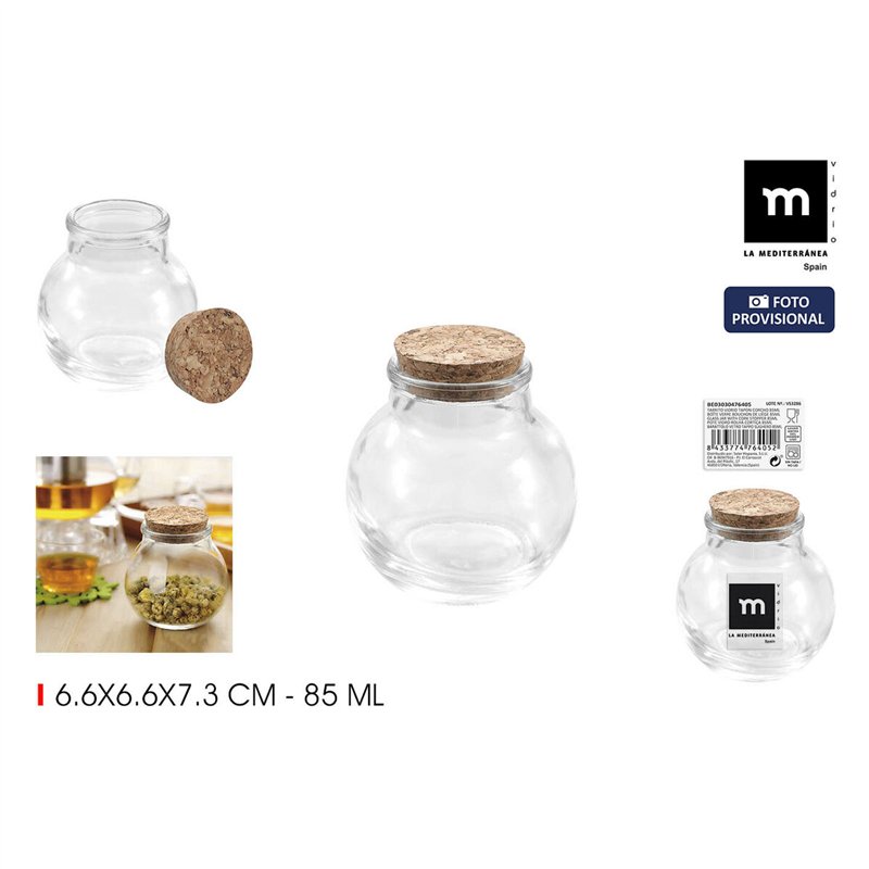 Image secondaire de Pot en verre La Mediterránea (36 Unités)