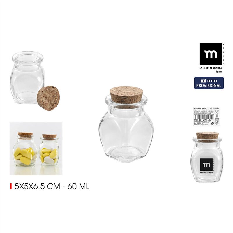 Image secondaire de Pot en verre La Mediterránea (36 Unités)