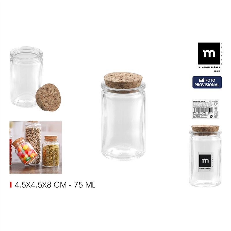 Image secondaire de Pot en verre La Mediterránea (36 Unités)