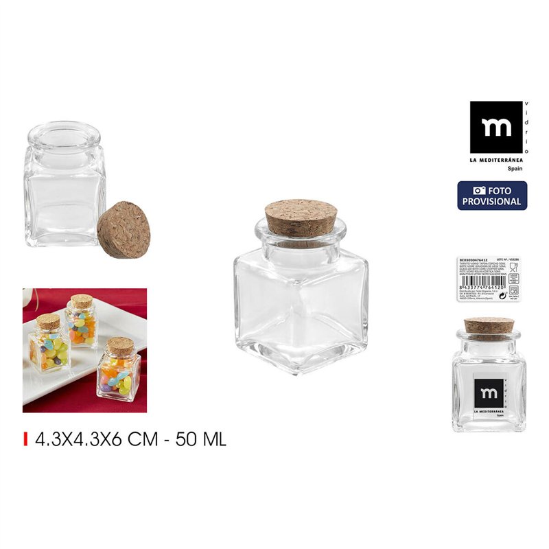 Image secondaire de Pot en verre La Mediterránea (36 Unités)