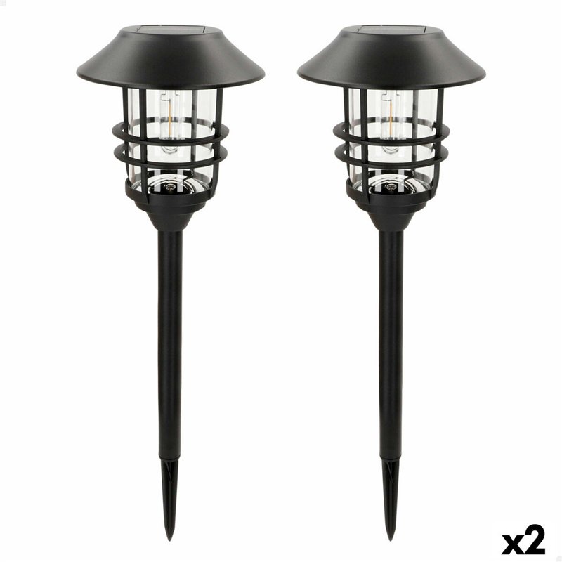 Lampe solaire Aktive 17 x 58 x 17 cm (2 Unités)