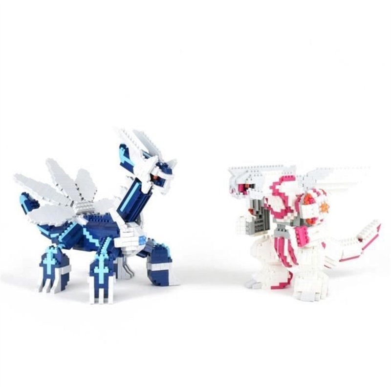 Image secondaire de Figurine en briques - BANDAI - NANOBLOCK - Pokémon - Palkia - 1050 pcs