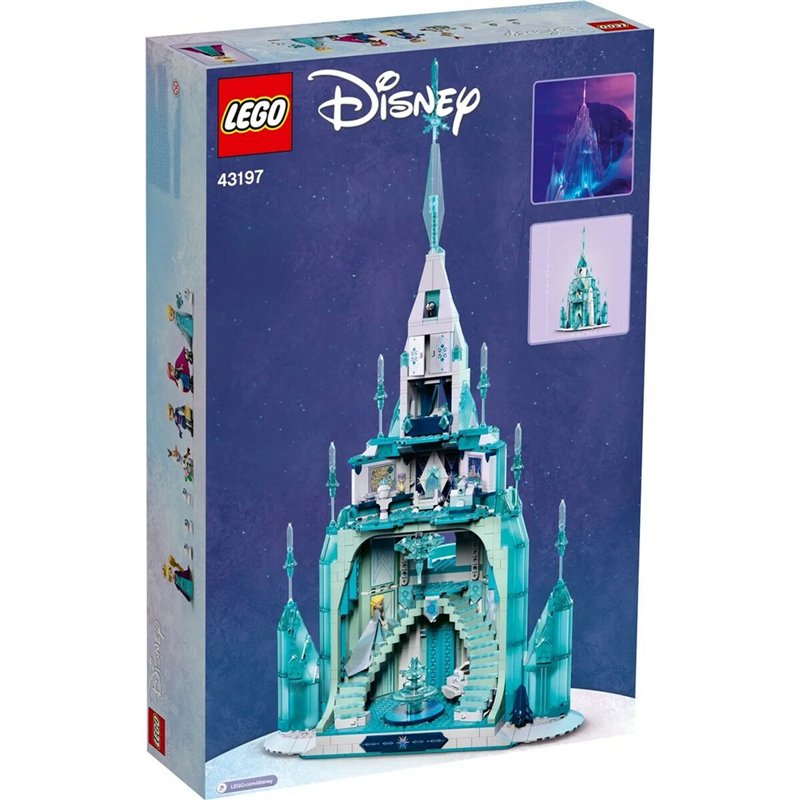 Image secondaire de Set de construction Lego 43197 Frozen - The Ice Castle 1709 Pièces