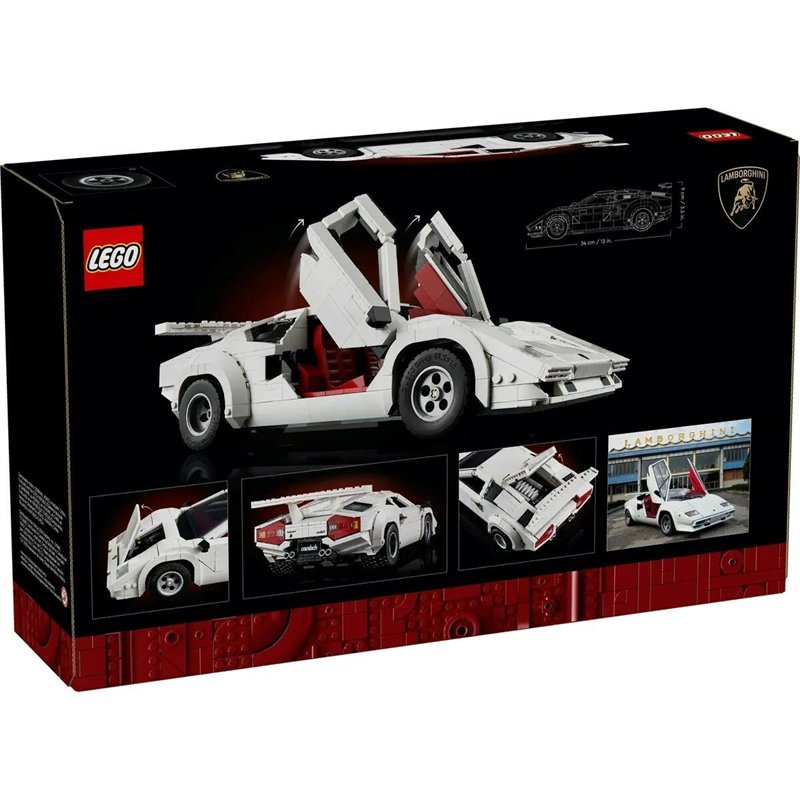 Image secondaire de Set de construction Lego ICONS 10337 Lamborghini Countach 5000 Quattrovalvole 1506 Pièces
