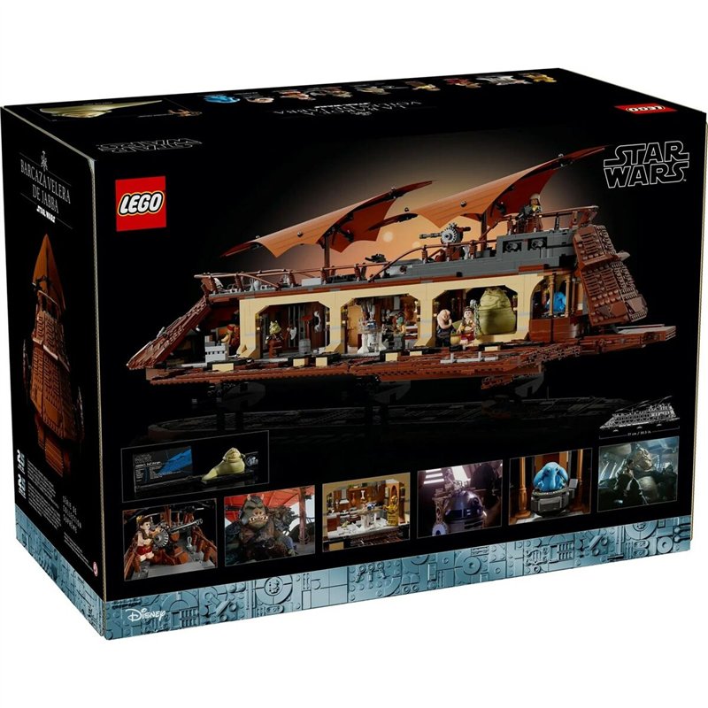 Image secondaire de Set de construction Lego 75397 - Star Wars Jabba Sail Barge 3943 Pièces