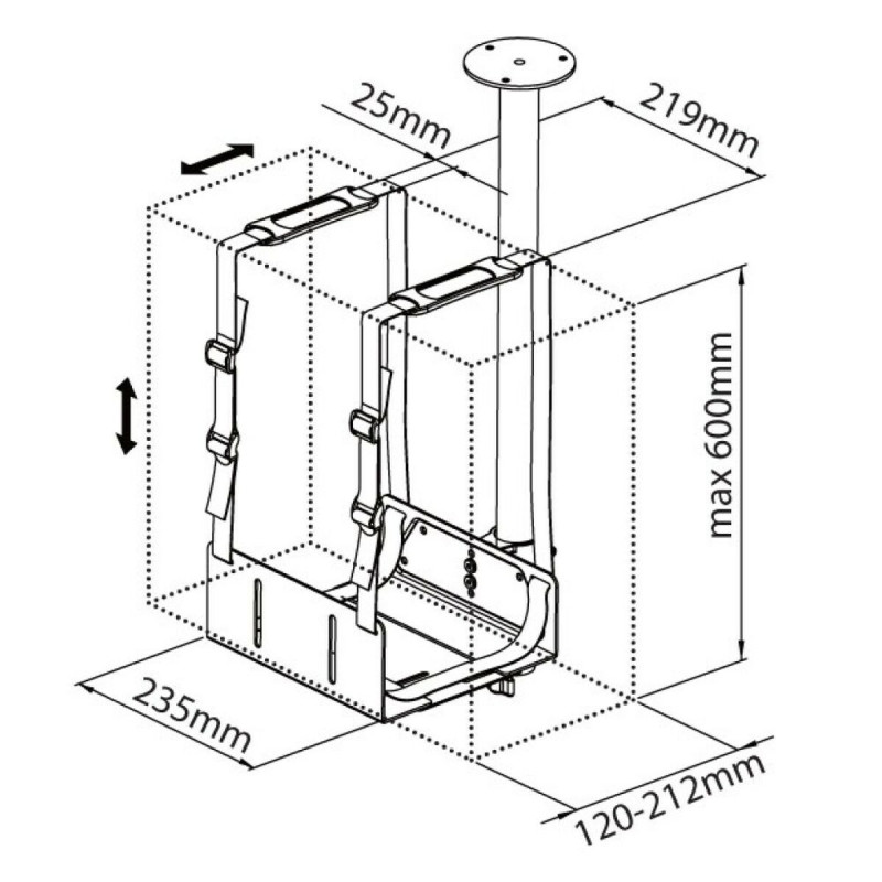 Image secondaire de Support CPU Techly 102246