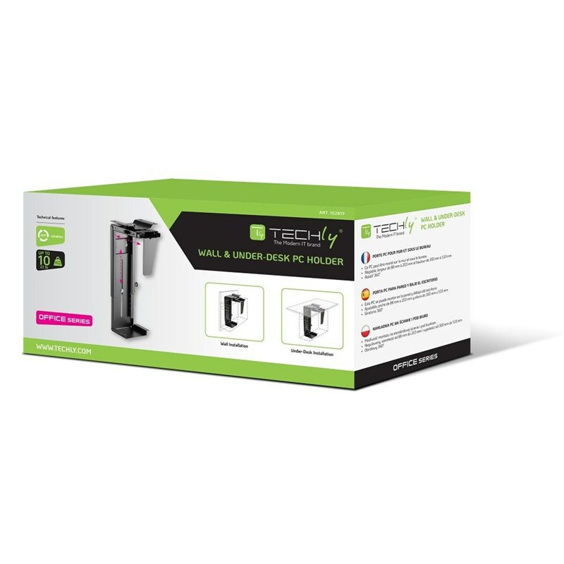 Image secondaire de Support CPU Techly ICA-CS 66