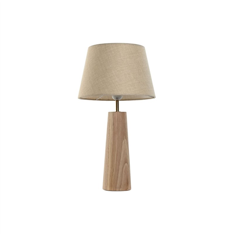 Lampe de bureau Home ESPRIT Beige Naturel 50 W 220 V