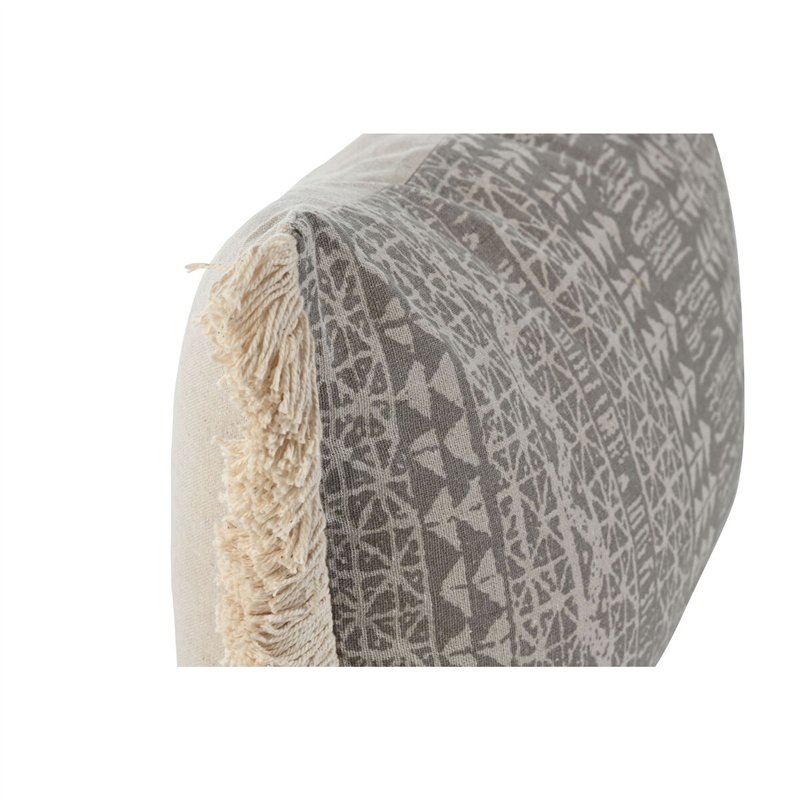 Image secondaire de Coussin Home ESPRIT Gris Naturel Boho 50 x 8 x 30 cm