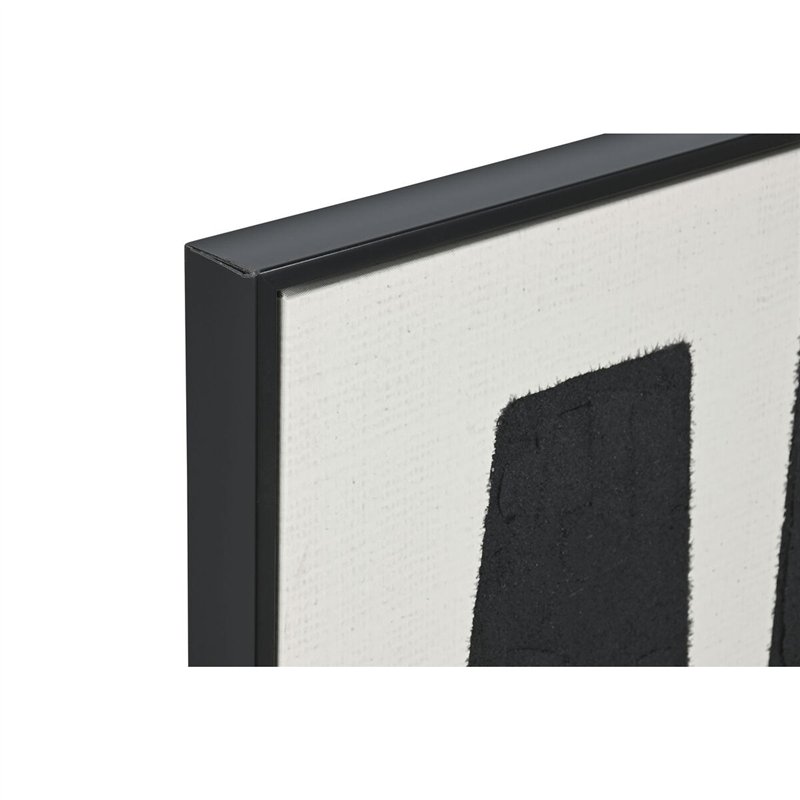 Image secondaire de Cadre Home ESPRIT Amor! Blanc Noir Moderne 103 x 4,5 x 143 cm
