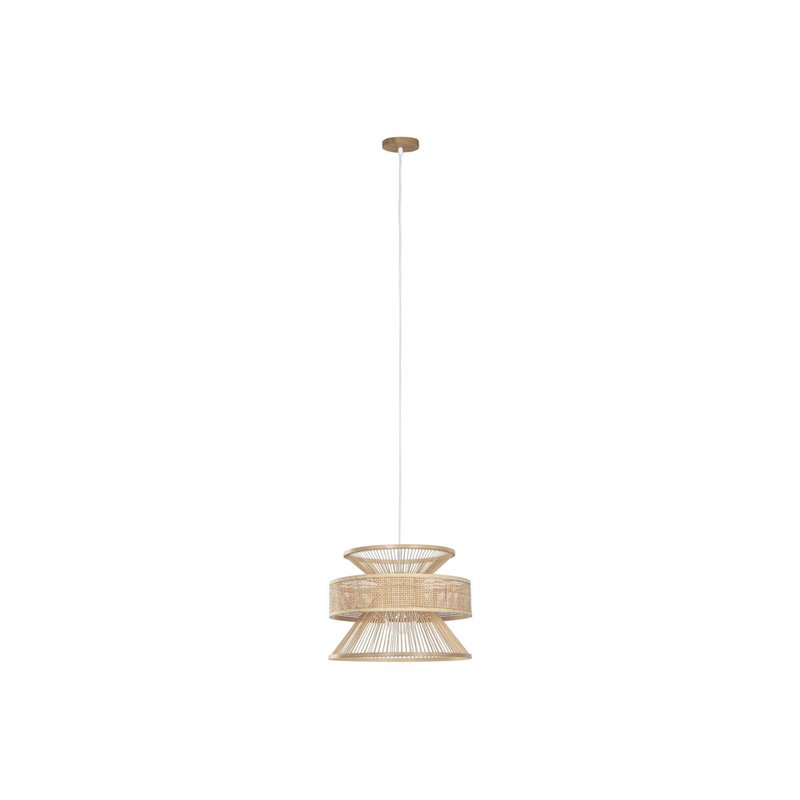 Suspension Home ESPRIT Marron Bambou 50 W 40 x 40 x 30 cm