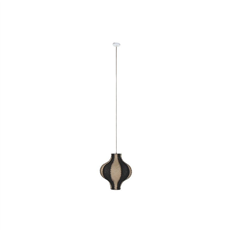 Suspension Home ESPRIT Bicolore Jute Corde Fer 25 W 50 x 50 x 54 cm