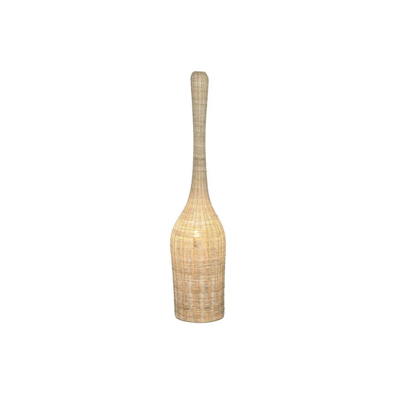Image secondaire de Lampadaire Home ESPRIT Marron 60 W 220 V 25 x 25 x 125 cm