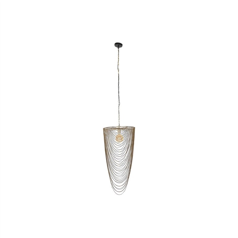Suspension Home ESPRIT Doré Fer 46 x 46 x 98 cm