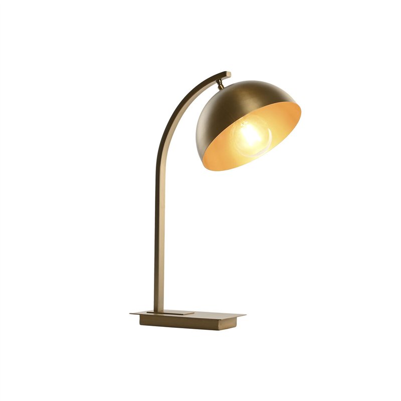 Image secondaire de Lampe de bureau Home ESPRIT Doré 50 W 220 V