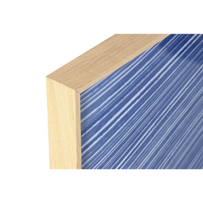 Image secondaire de Cadre Home ESPRIT Jaune Bleu Moderne 120 x 3,5 x 120 cm (2 Unités)