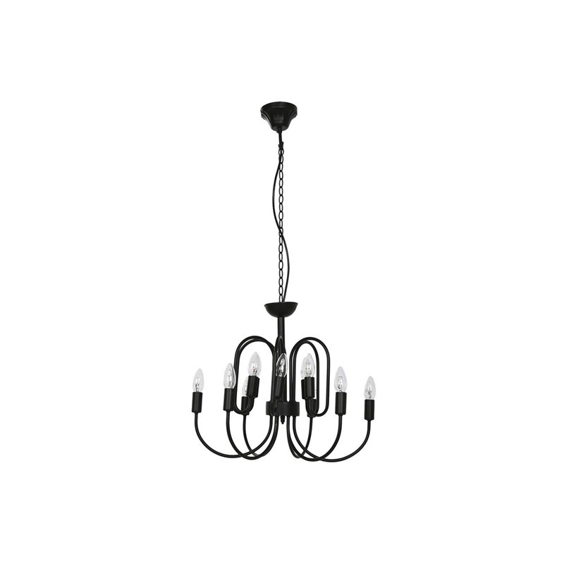 Suspension Home ESPRIT Noir Métal 54 x 54 x 46 cm