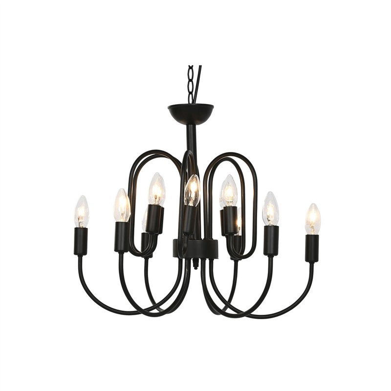 Image secondaire de Suspension Home ESPRIT Noir Métal 54 x 54 x 46 cm