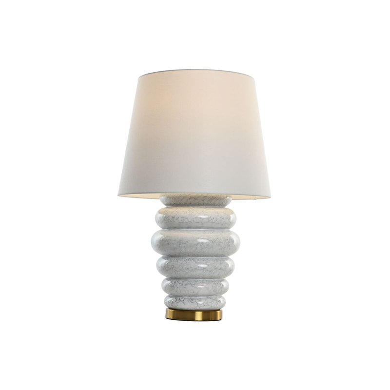 Image secondaire de Lampe de bureau Home ESPRIT Blanc Doré 50 W 220 V