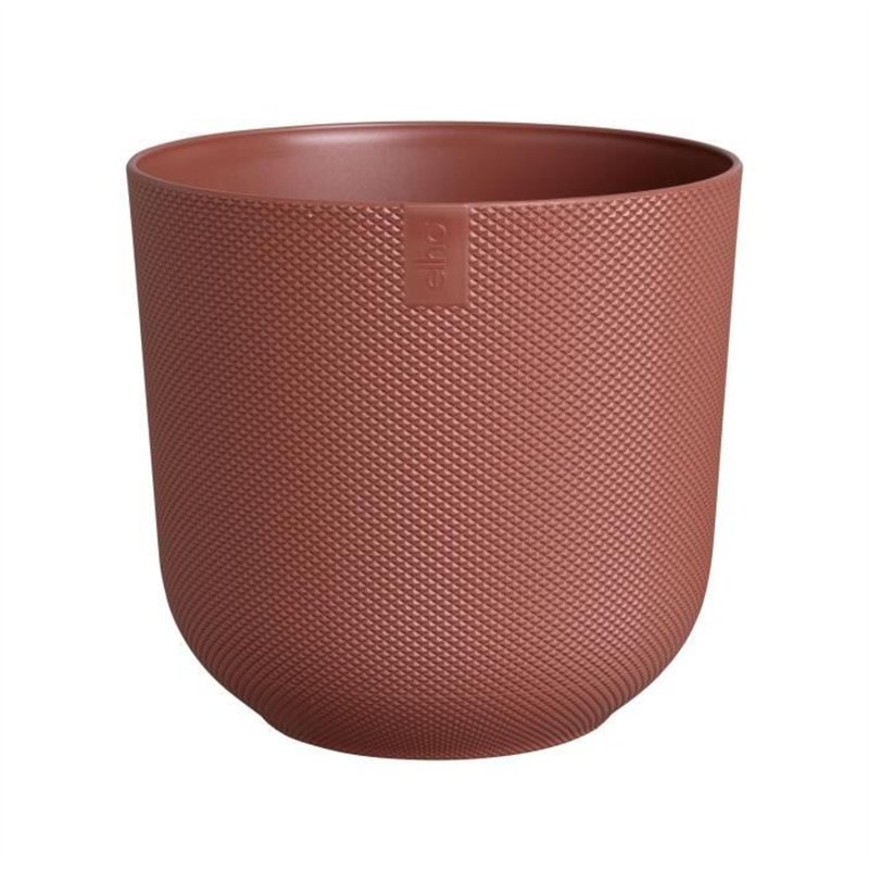 Pot de fleur - Elho - Jazz Rond - Rouge - Ø 26 x H 24 cm - Intérieur - 100% recyclé